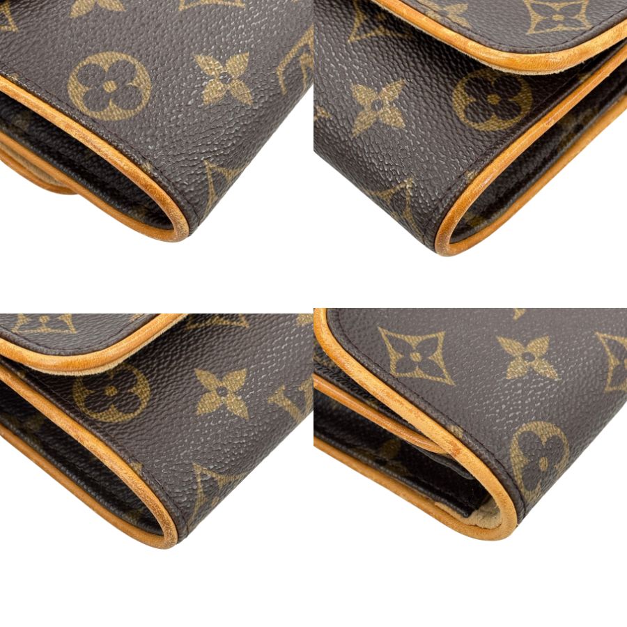 LOUIS VUITTON モノグラム ポシェット ツインPM M51854 ショルダーバッグ