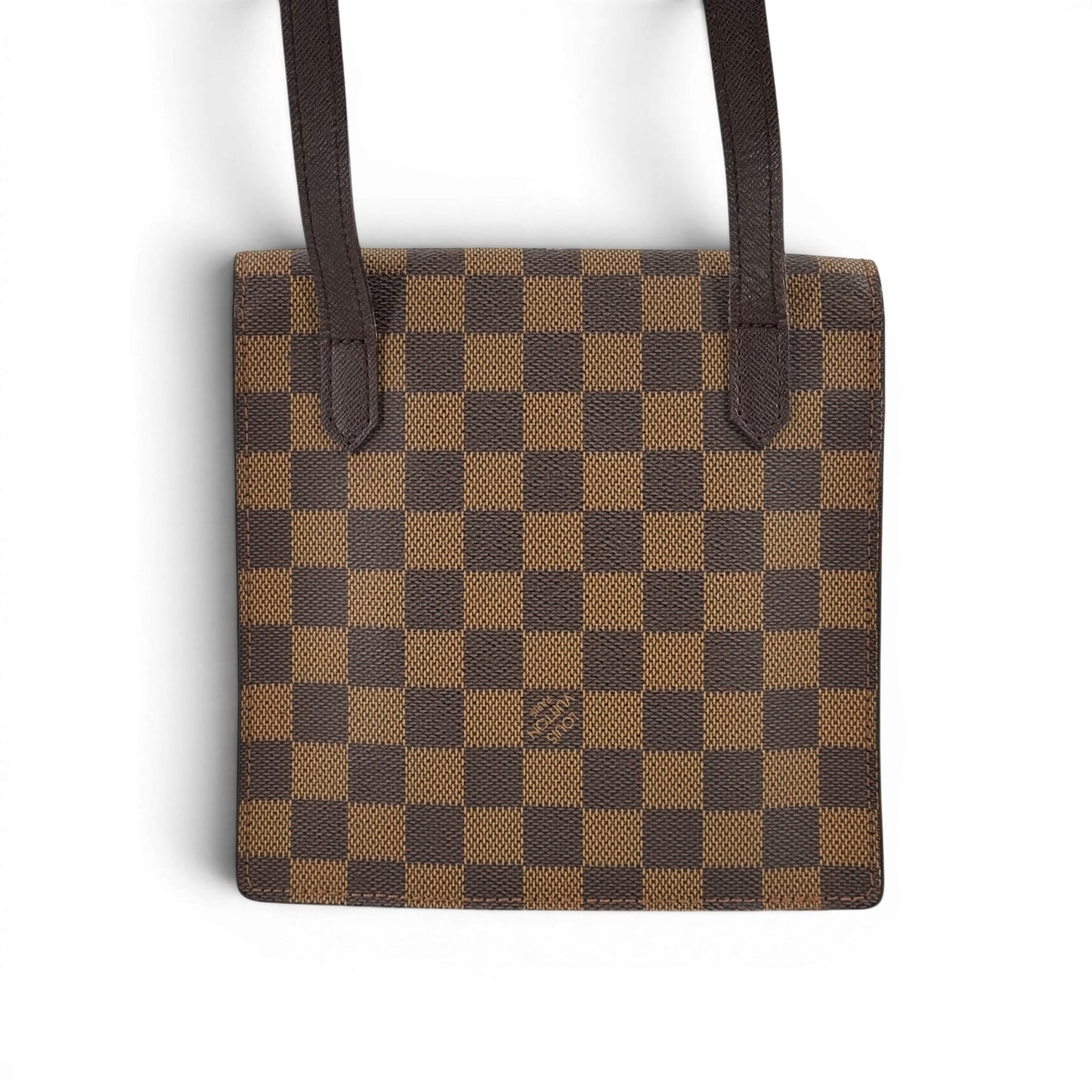 LOUIS VUITTON ピムリコ ダミエ・エベヌ ショルダーバッグ N45272 キャンバス