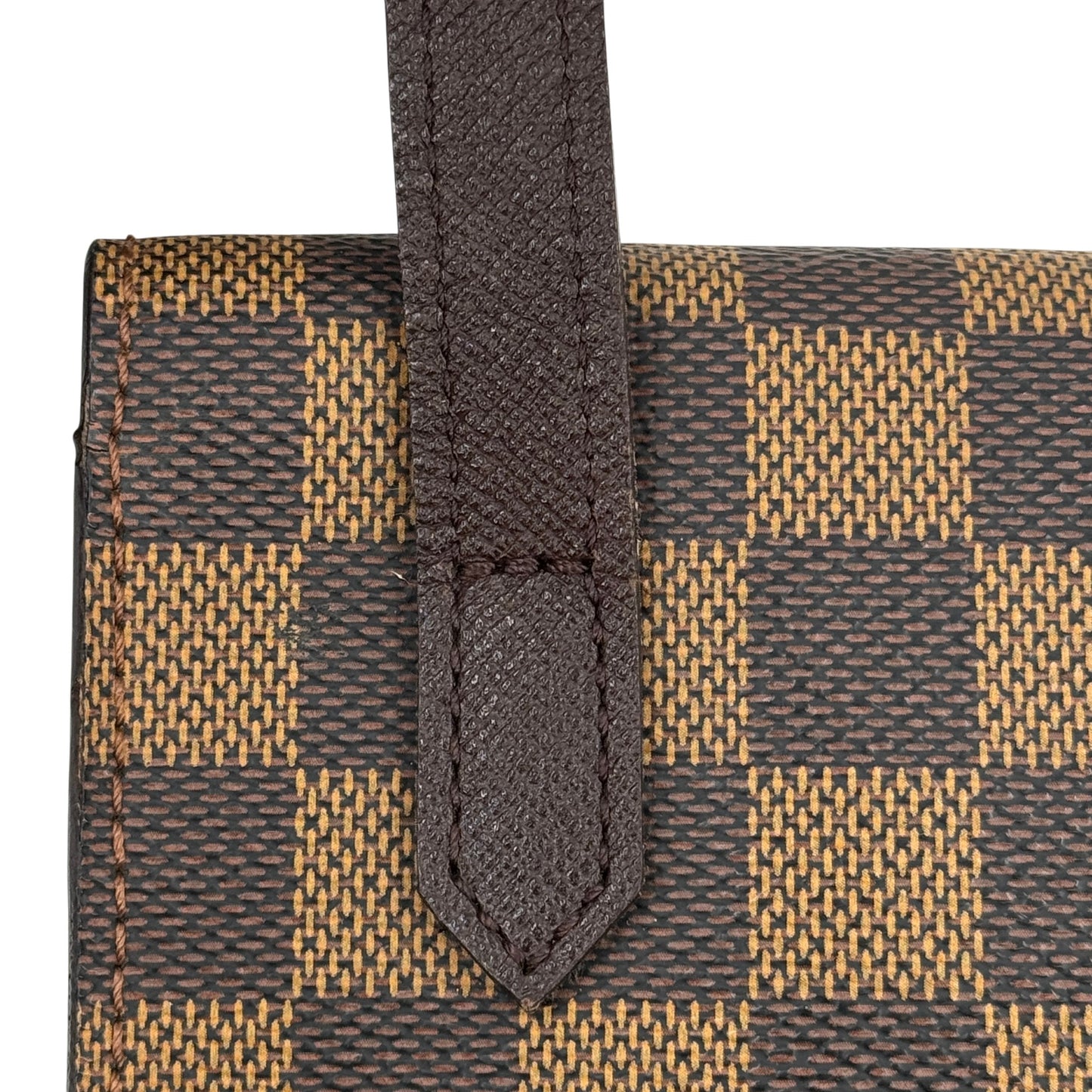 LOUIS VUITTON ピムリコ ダミエ・エベヌ ショルダーバッグ N45272 キャンバス