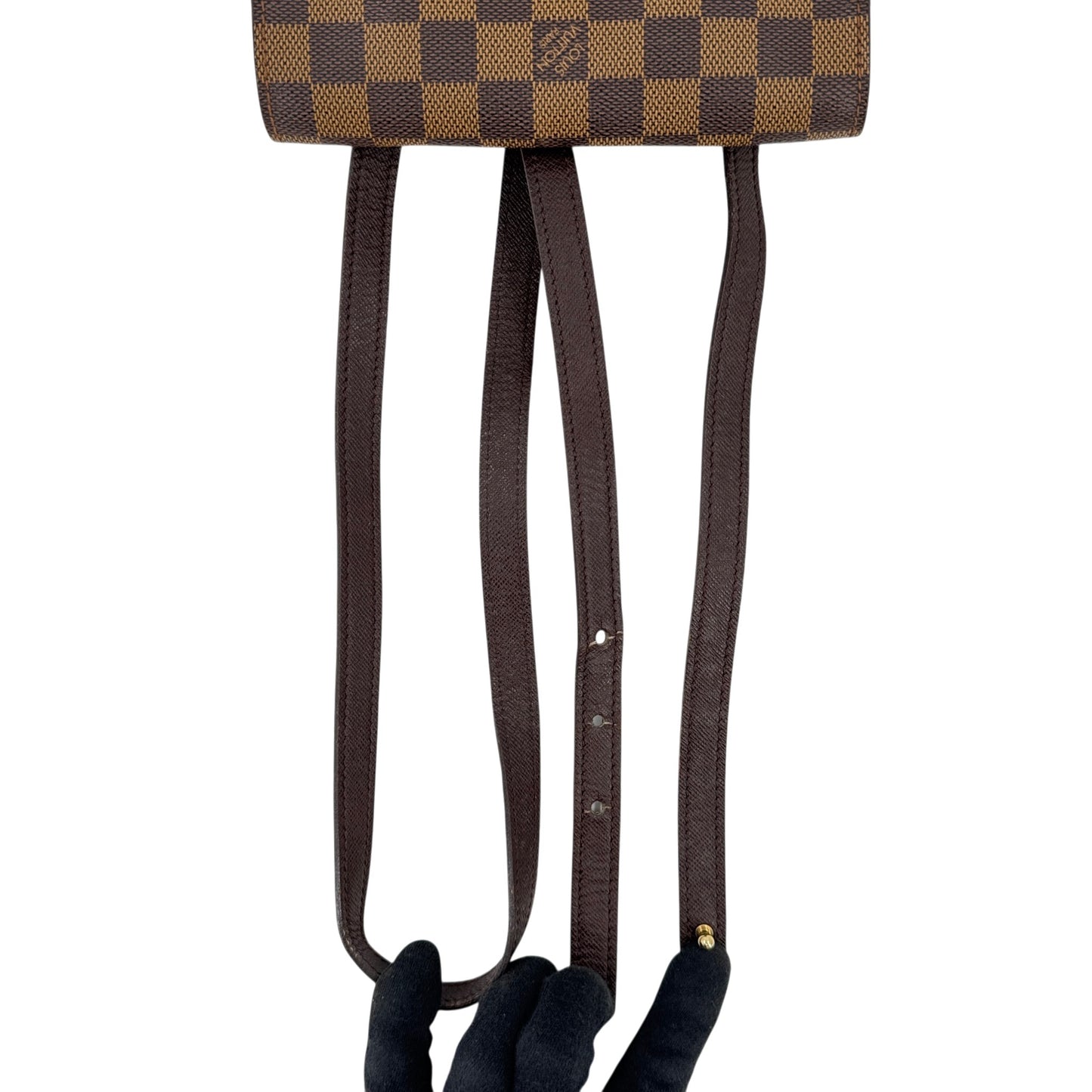 LOUIS VUITTON ピムリコ ダミエ・エベヌ ショルダーバッグ N45272 キャンバス
