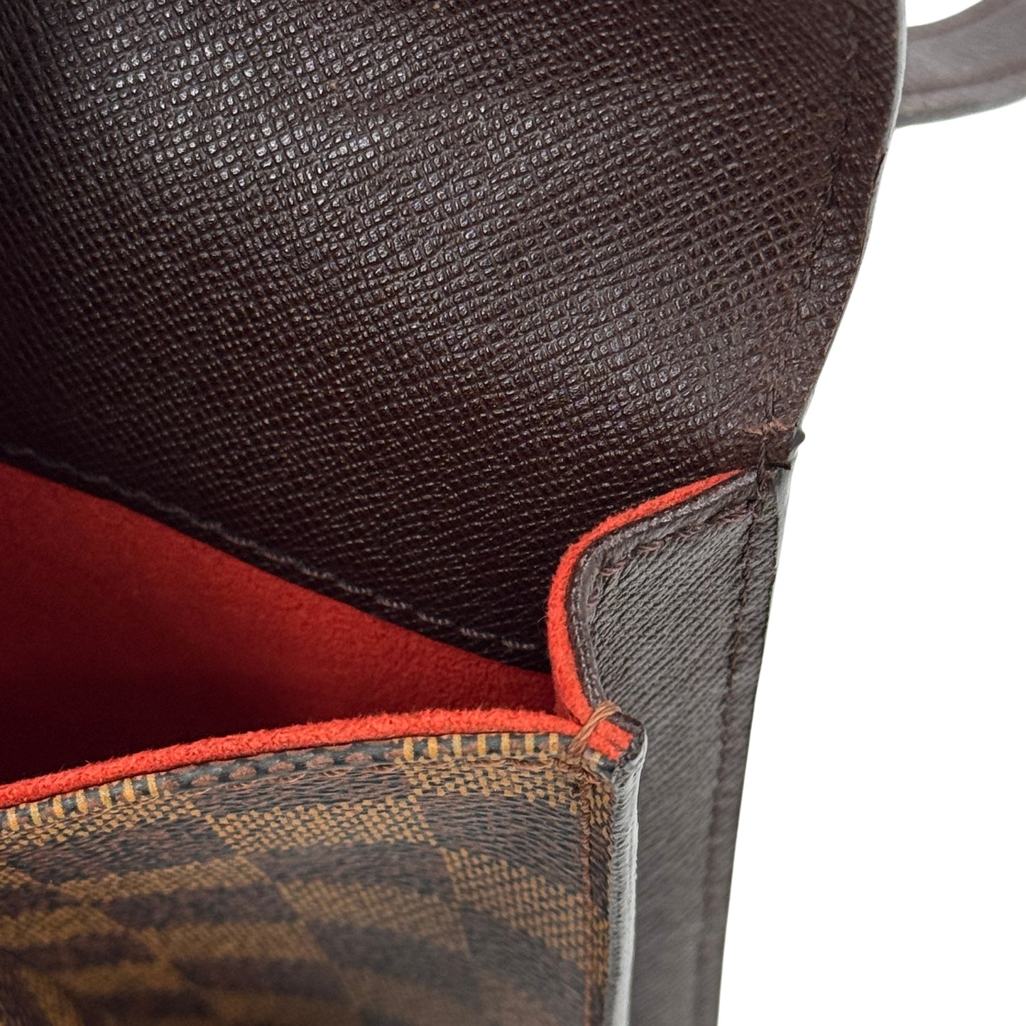 LOUIS VUITTON ピムリコ ダミエ・エベヌ ショルダーバッグ N45272 キャンバス