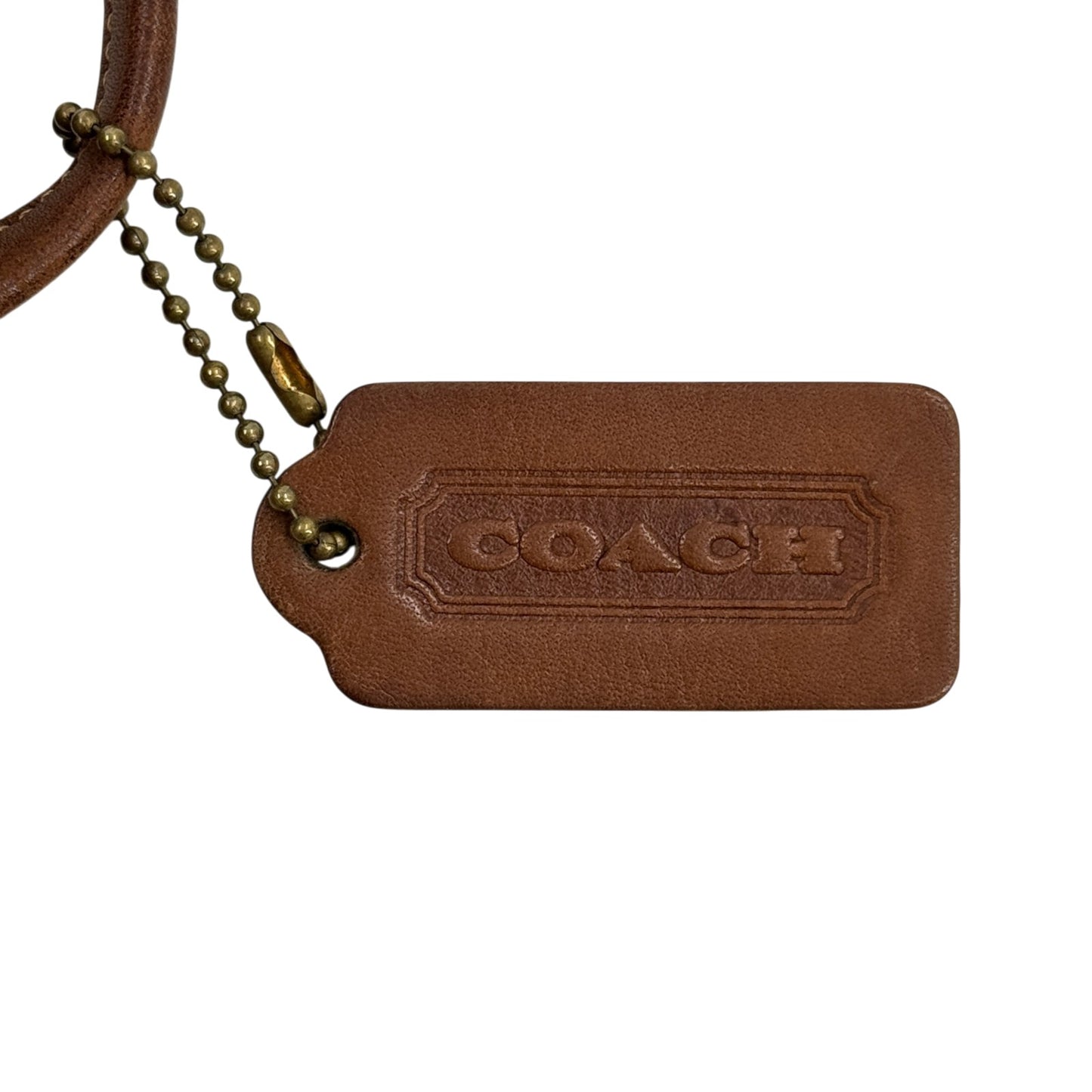 COACH オールドコーチ ブラウン レザー ショルダーバッグ