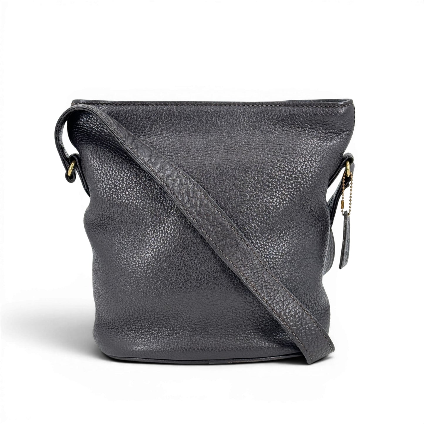 COACH オールドコーチ ショルダーバッグ ブラウン レザー