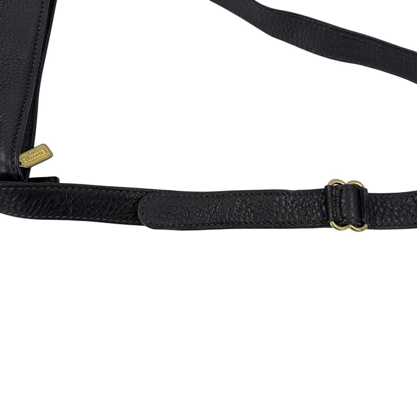 COACH オールドコーチ ショルダーバッグ ブラウン レザー