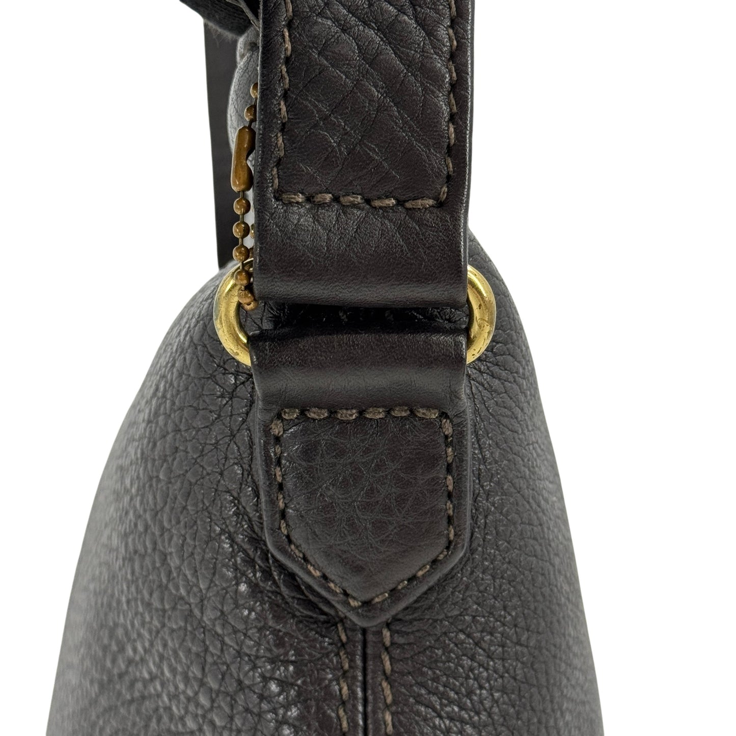 COACH オールドコーチ ショルダーバッグ ブラウン レザー