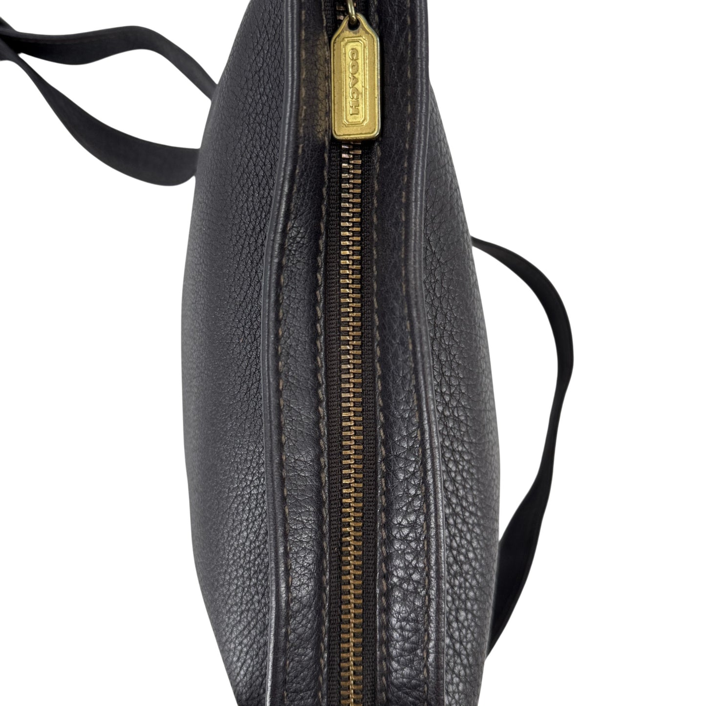 COACH オールドコーチ ショルダーバッグ ブラウン レザー