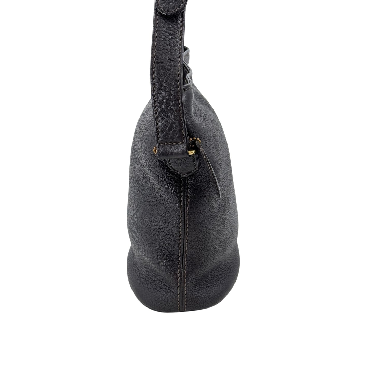 COACH オールドコーチ ショルダーバッグ ブラウン レザー