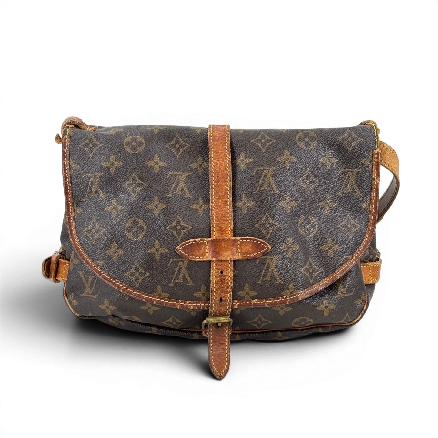 LOUIS VUITTON モノグラム・ソミュール30 M42256 ショルダーバッグ