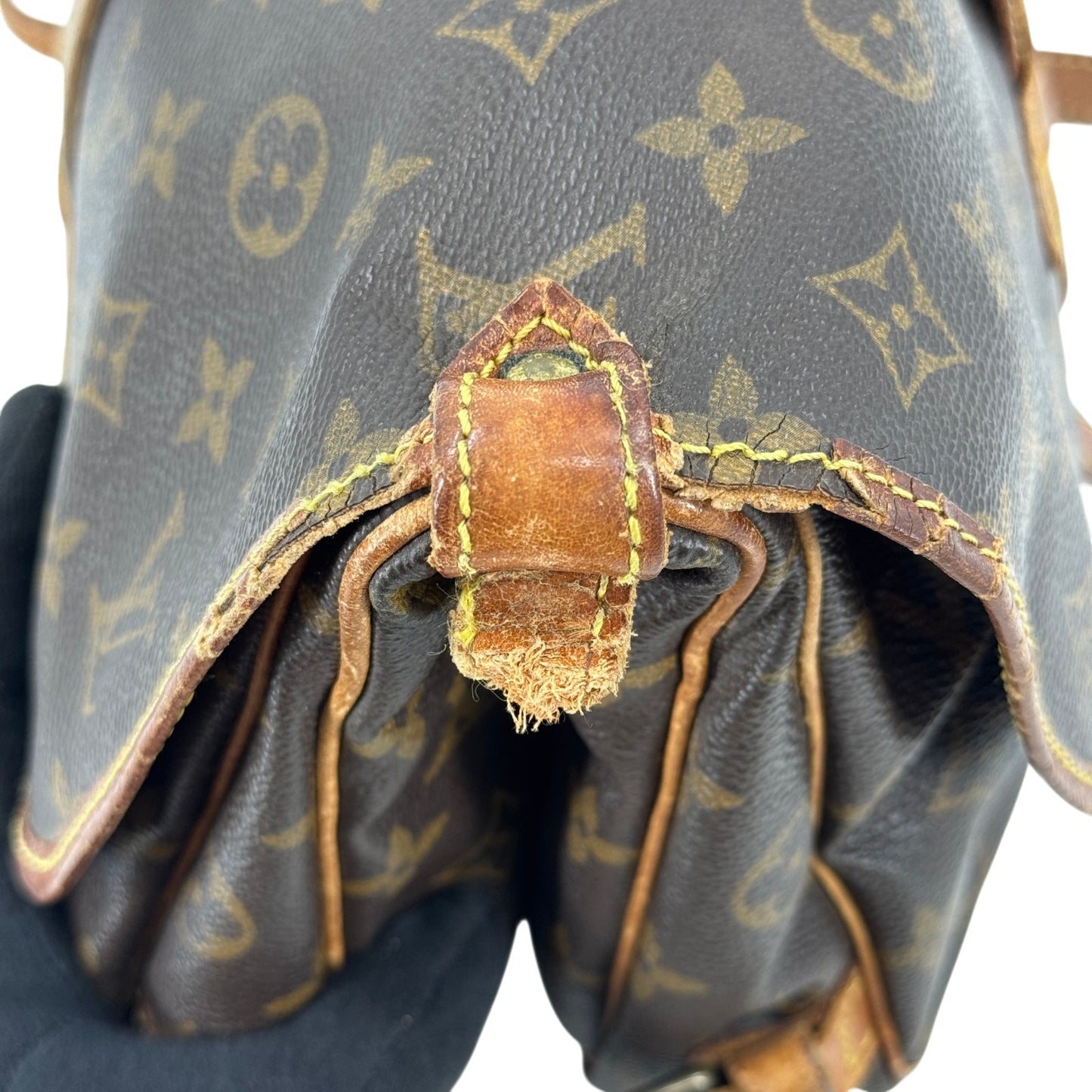 LOUIS VUITTON モノグラム・ソミュール30 M42256 ショルダーバッグ