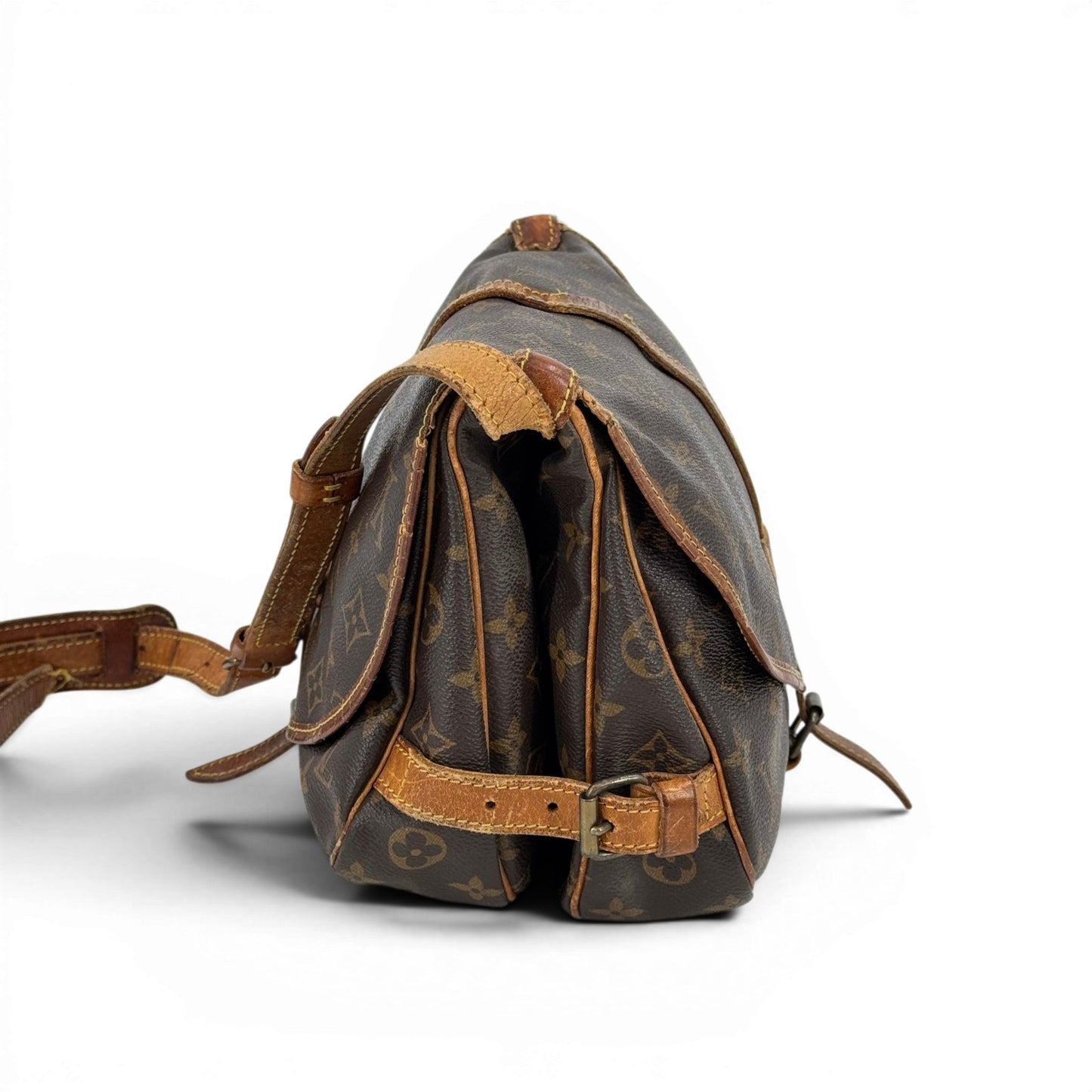 LOUIS VUITTON モノグラム・ソミュール30 M42256 ショルダーバッグ