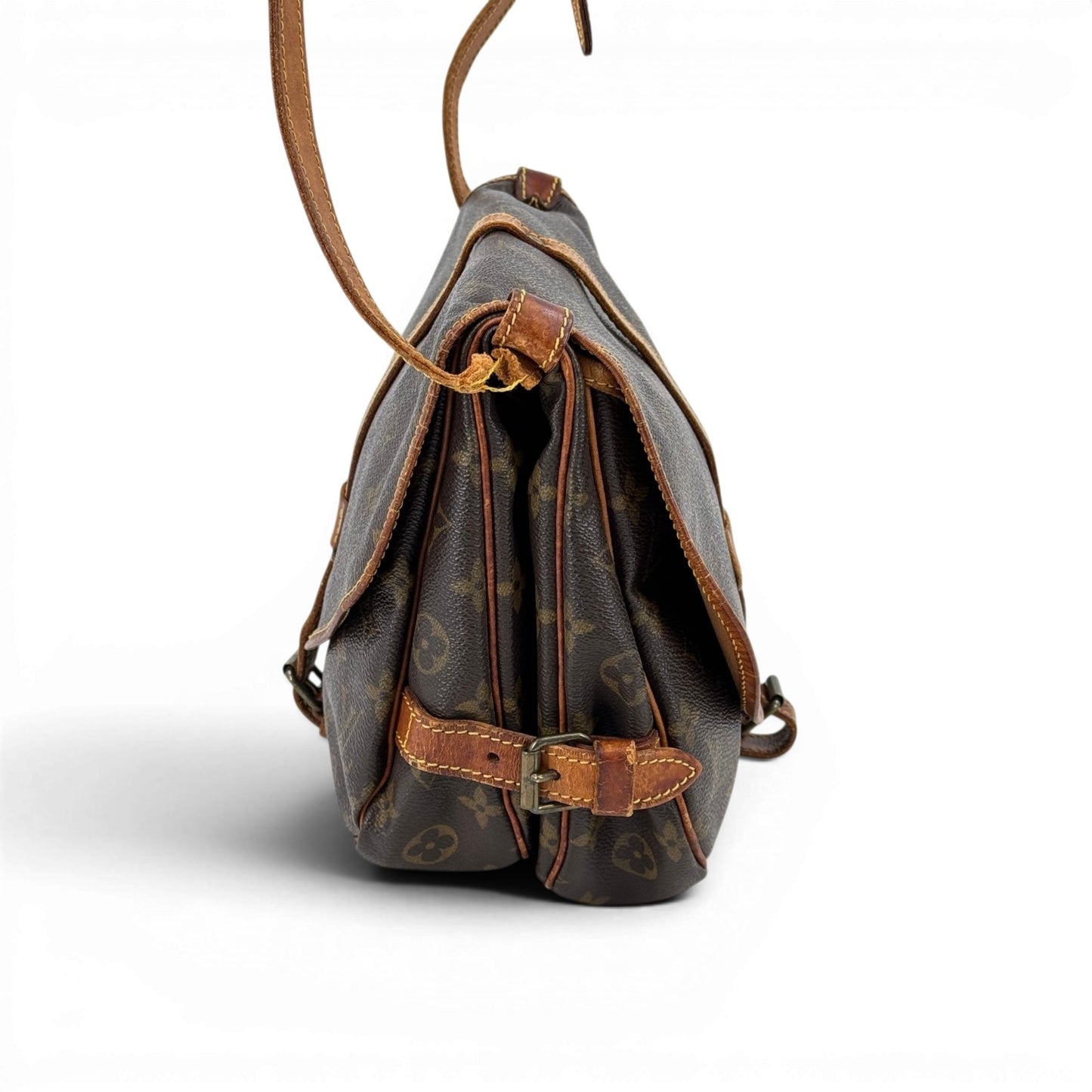 LOUIS VUITTON モノグラム・ソミュール30 M42256 ショルダーバッグ