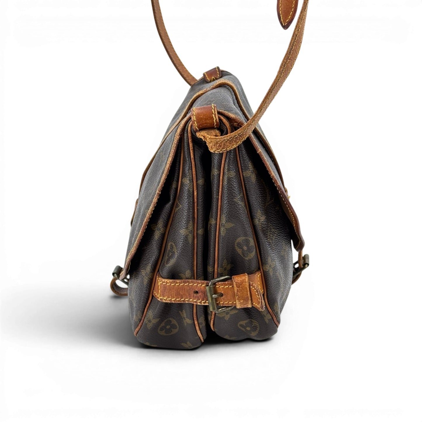 LOUIS VUITTON モノグラム・ソミュール30 M42256 ショルダーバッグ