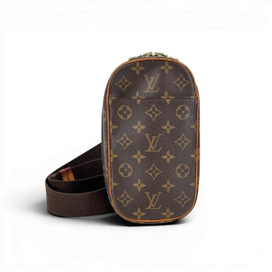 LOUIS VUITTON モノグラム ポシェットガンジュ M51870 ショルダーバッグ