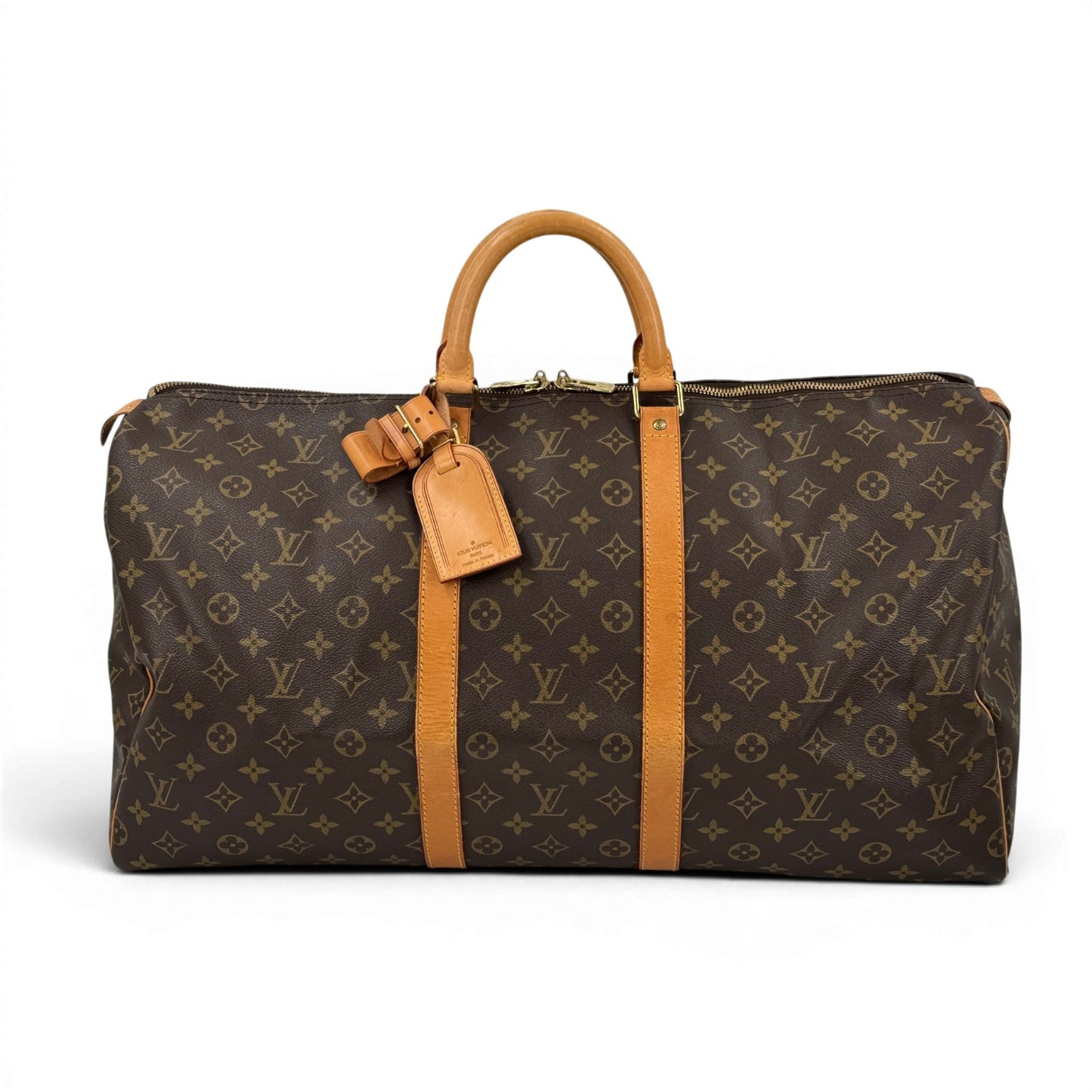 LOUIS VUITTON キーポル55 モノグラム 旧型 ボストンバッグ M41424