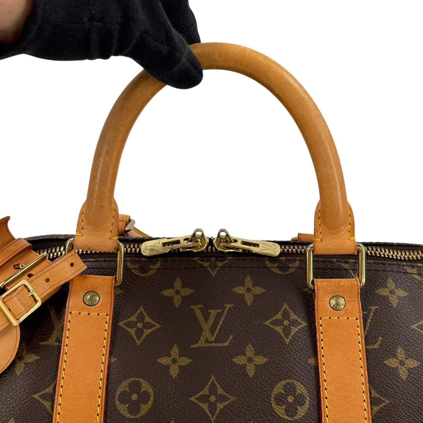 LOUIS VUITTON キーポル55 モノグラム 旧型 ボストンバッグ M41424