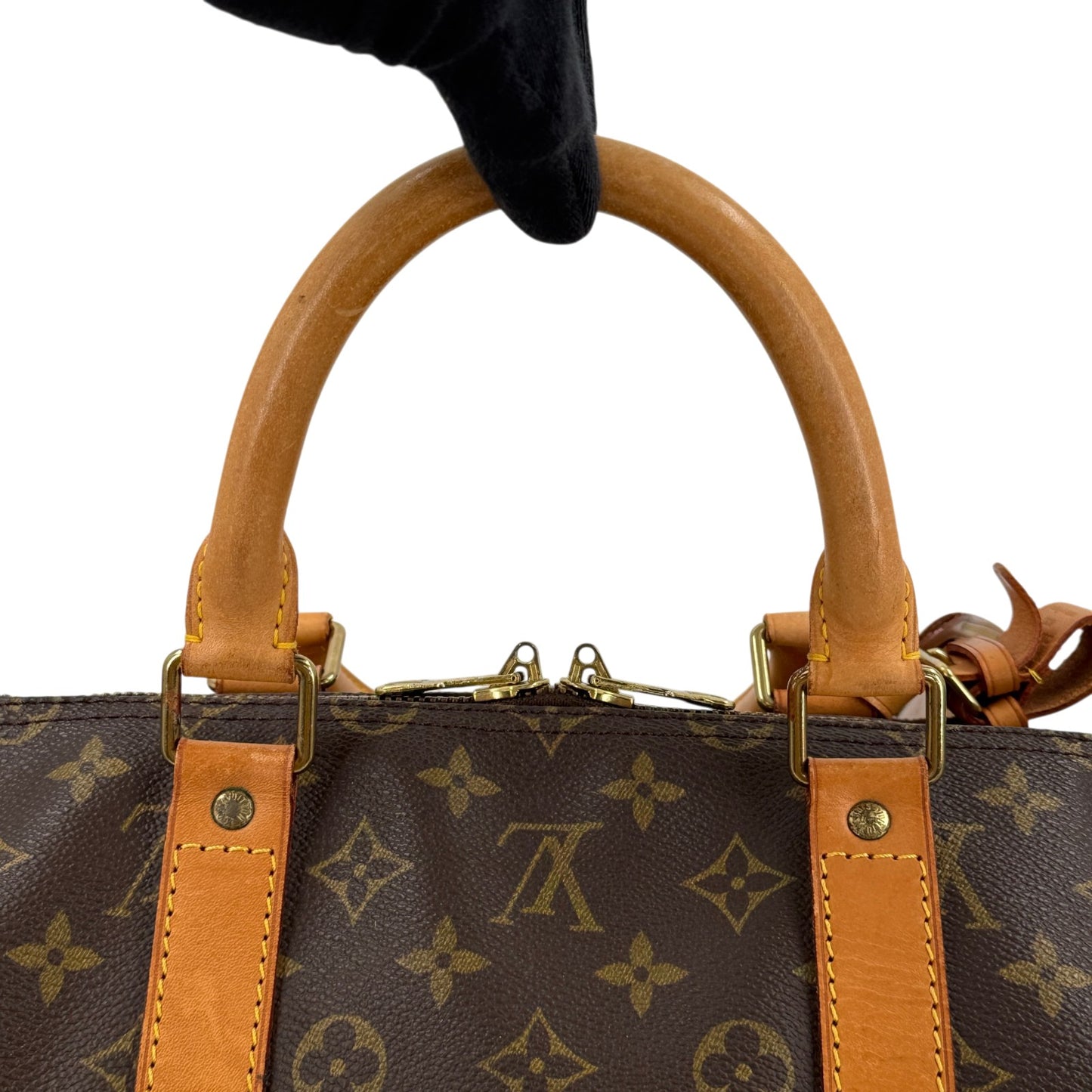 LOUIS VUITTON キーポル55 モノグラム 旧型 ボストンバッグ M41424