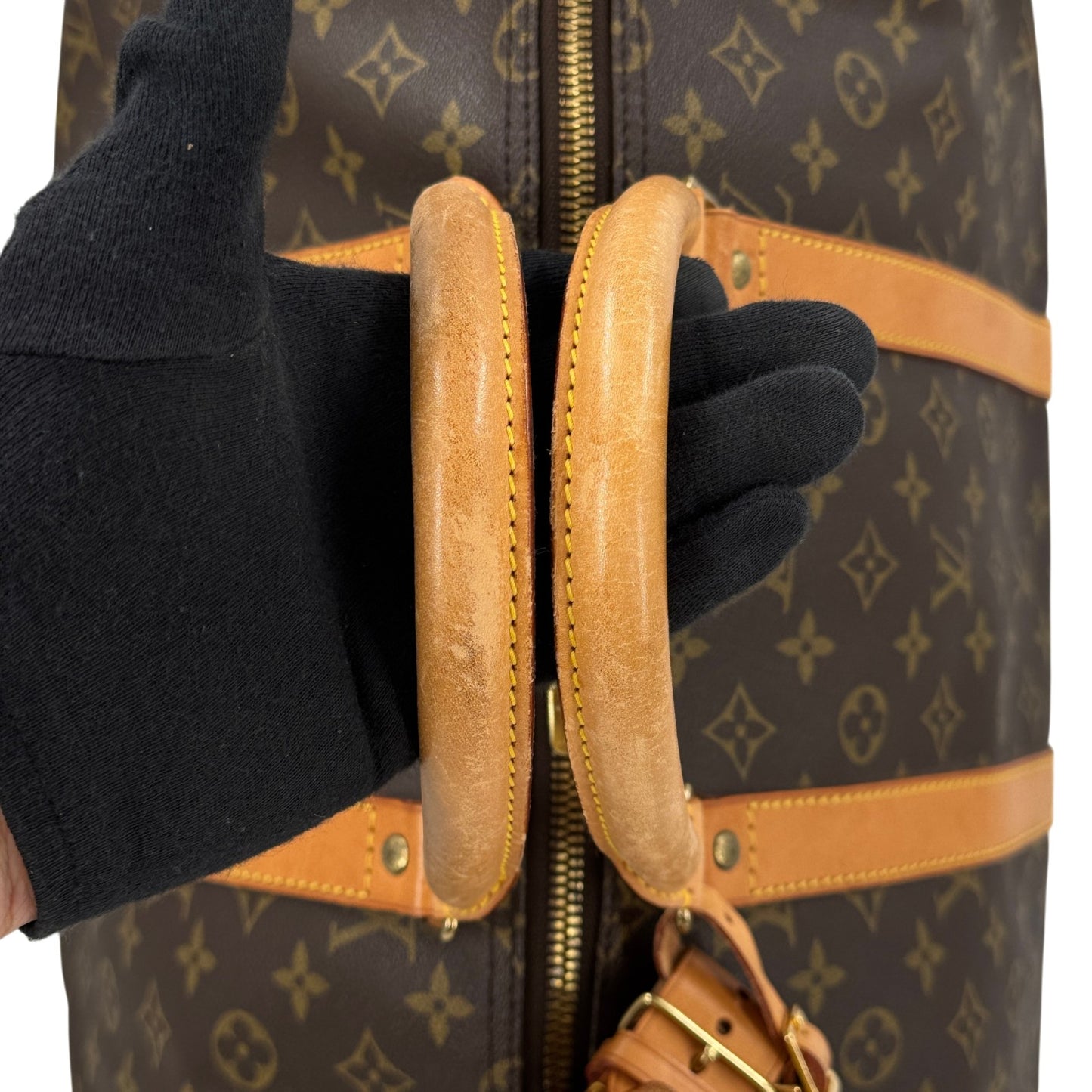 LOUIS VUITTON キーポル55 モノグラム 旧型 ボストンバッグ M41424