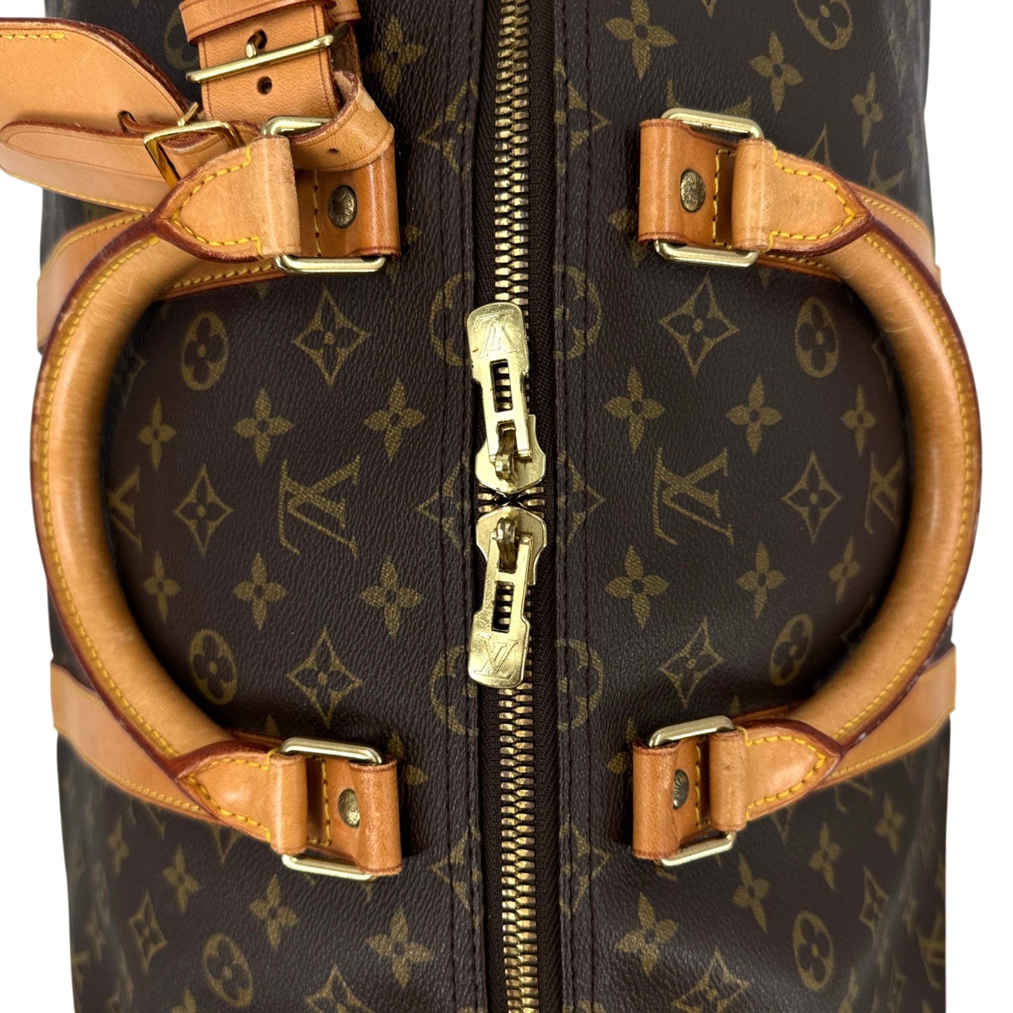 LOUIS VUITTON キーポル55 モノグラム 旧型 ボストンバッグ M41424