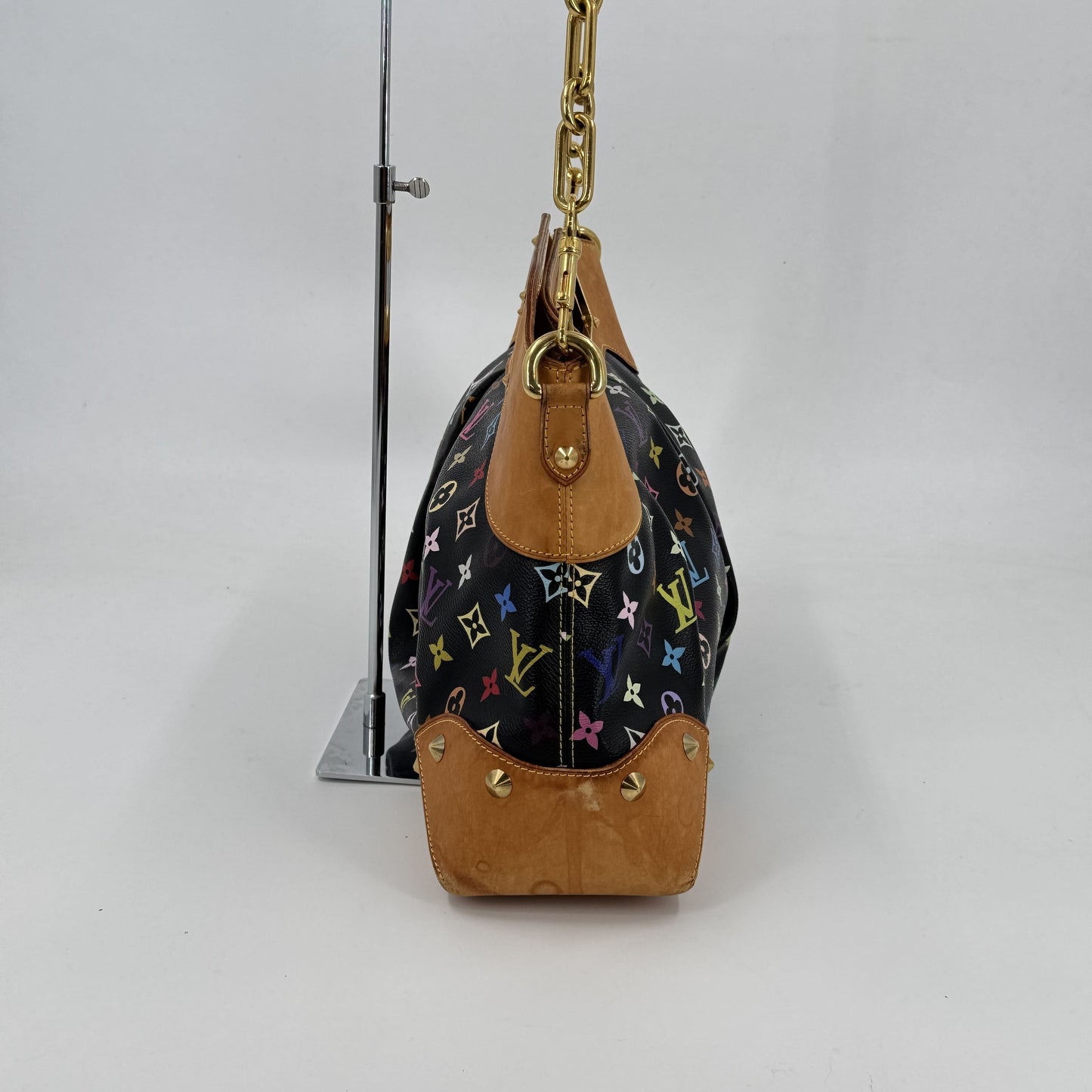 LOUIS VUITTON ジュディGM モノグラム マルチカラー キャンバス ブラック 2WAY M40254