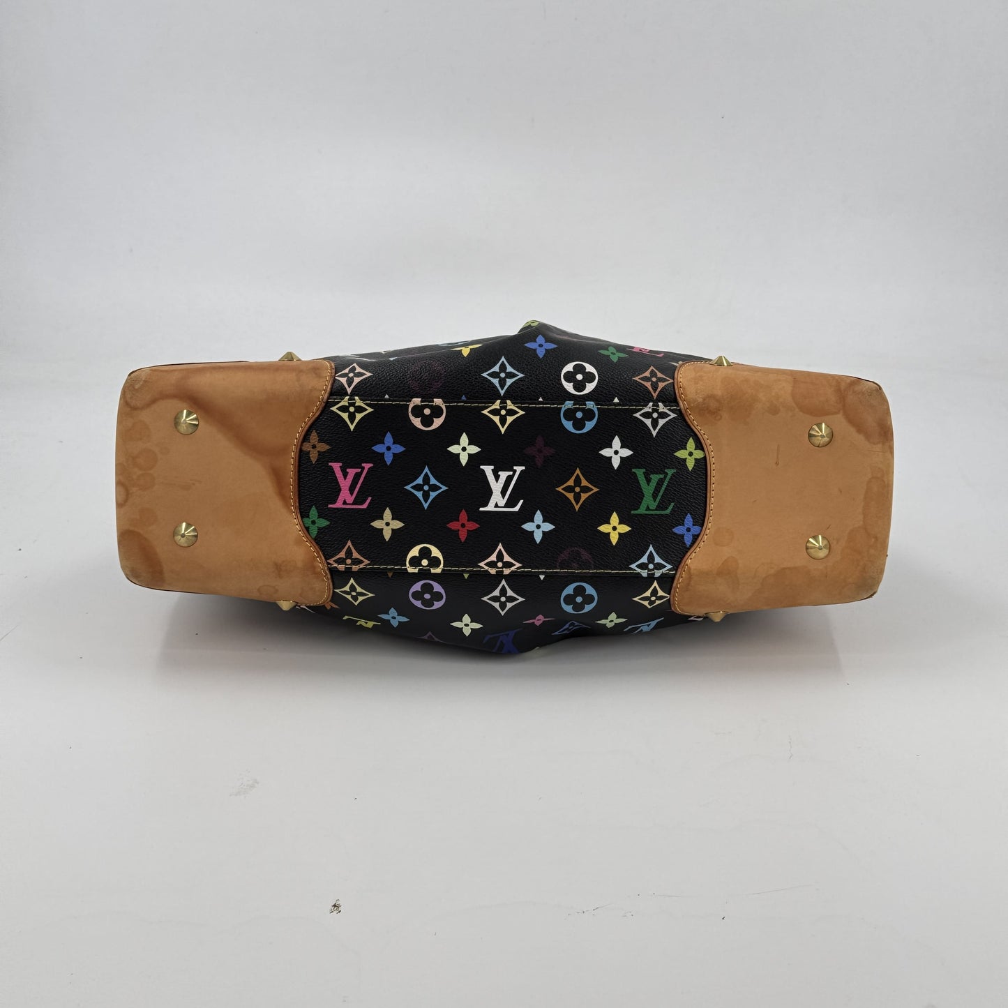 LOUIS VUITTON ジュディGM モノグラム マルチカラー キャンバス ブラック 2WAY M40254
