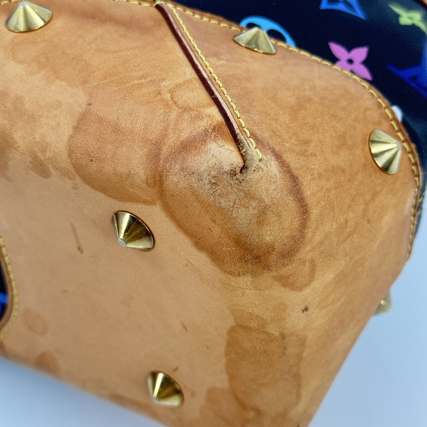 LOUIS VUITTON ジュディGM モノグラム マルチカラー キャンバス ブラック 2WAY M40254