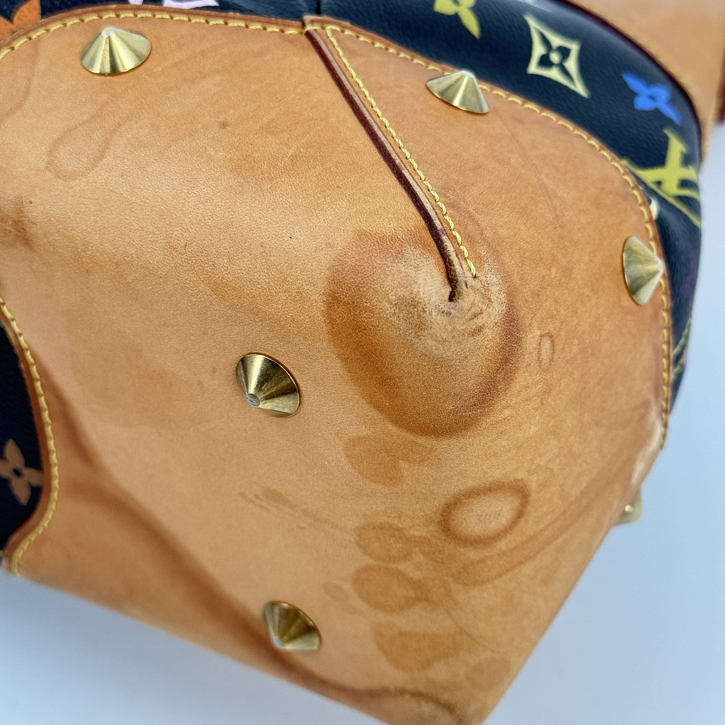 LOUIS VUITTON ジュディGM モノグラム マルチカラー キャンバス ブラック 2WAY M40254
