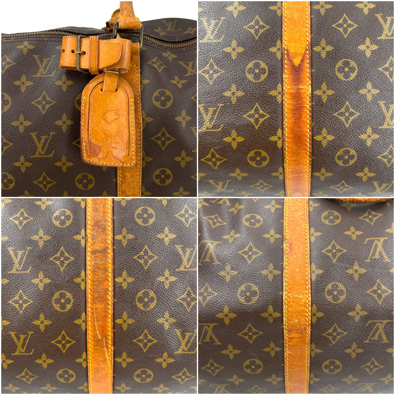 LOUIS VUITTON キーポル バンドリエール60 モノグラム 旧型 ボストンバッグ M41412