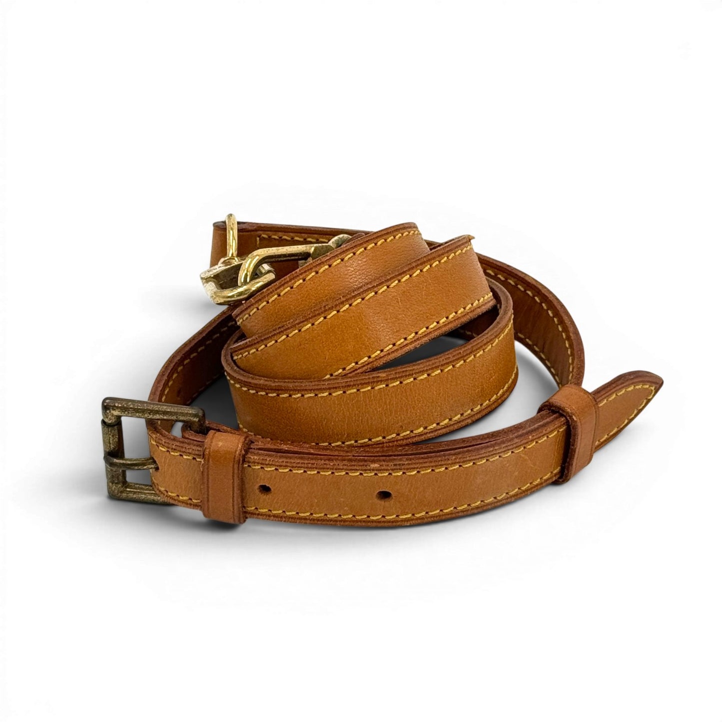 LOUIS VUITTON ショルダーストラップ ヴァケッタレザー GP