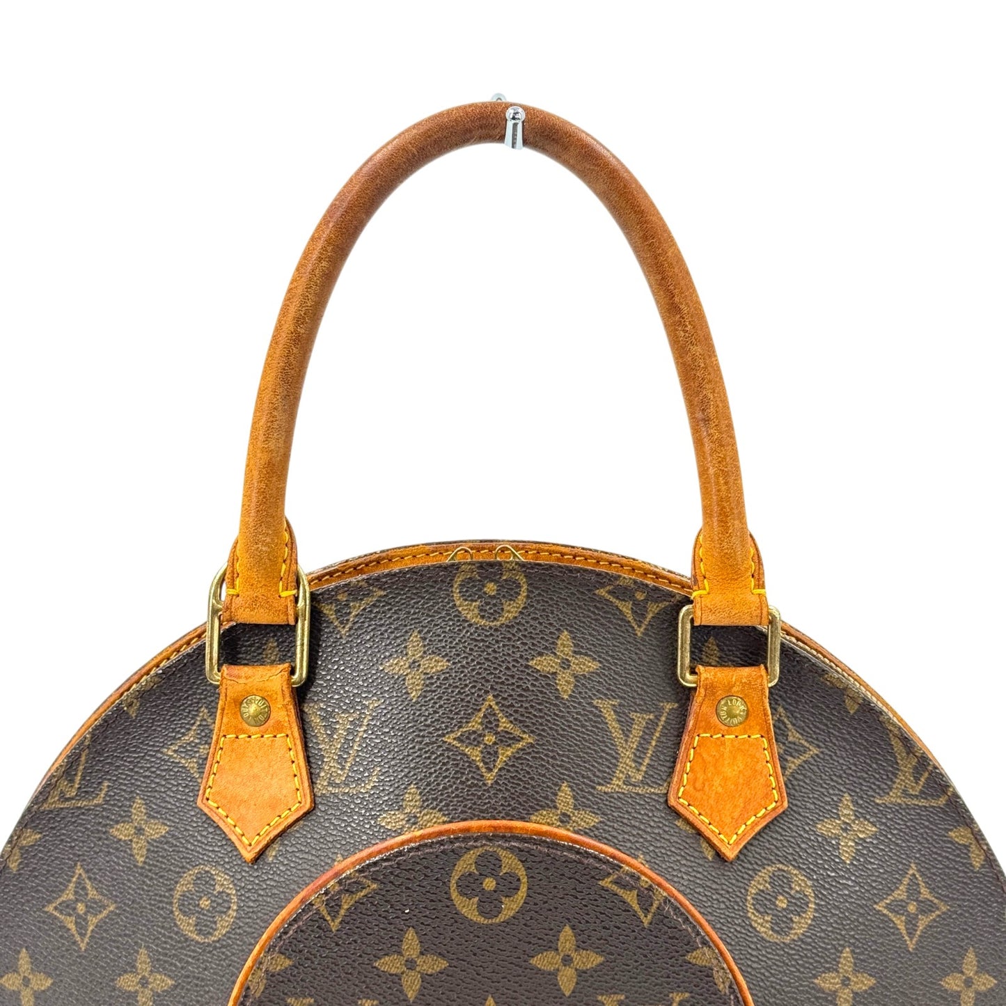 LOUIS VUITTON エリプスPM モノグラム キャンバス ブラウン ハンドバッグ ドーム型 M51127