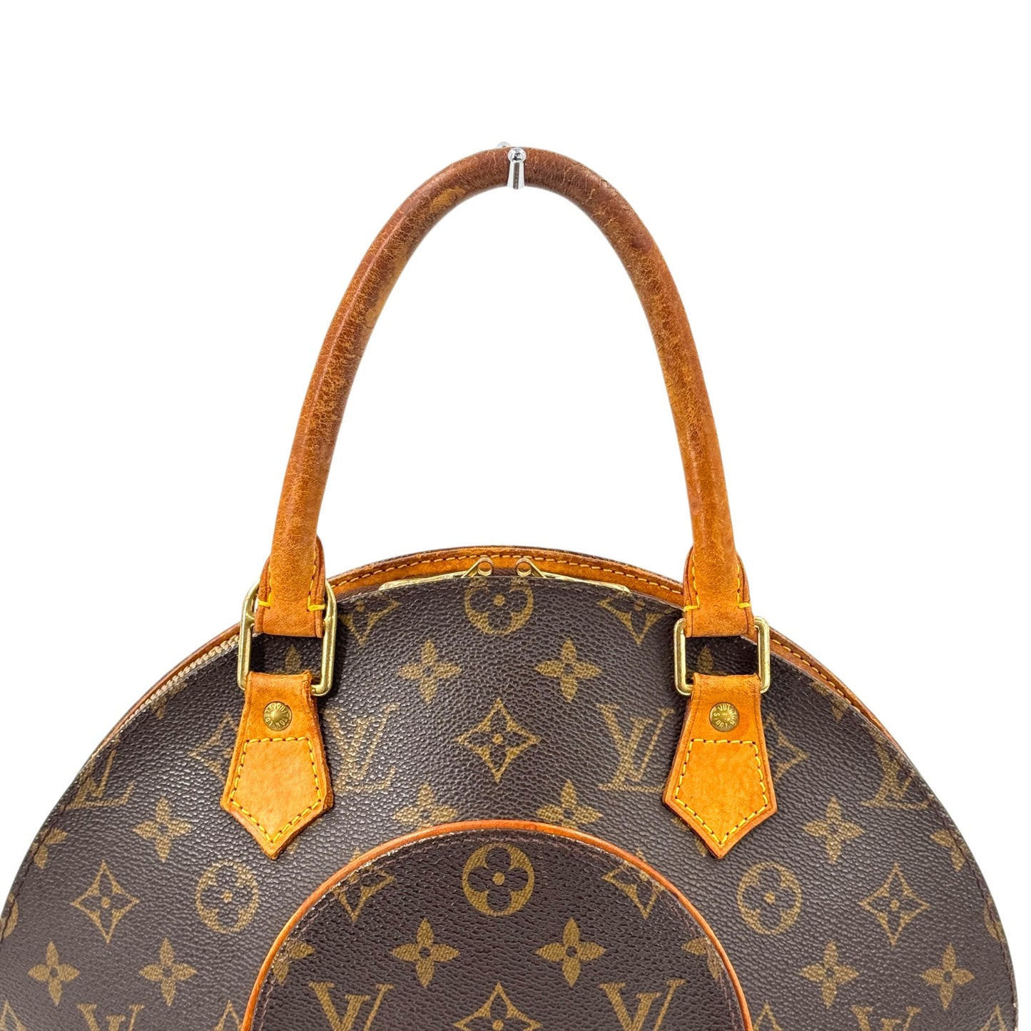 LOUIS VUITTON エリプスPM モノグラム キャンバス ブラウン ハンドバッグ ドーム型 M51127