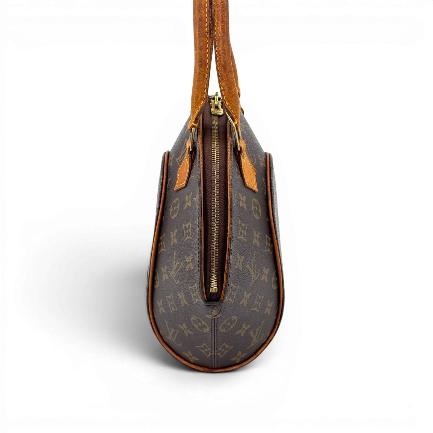 LOUIS VUITTON エリプスPM モノグラム キャンバス ブラウン ハンドバッグ ドーム型 M51127