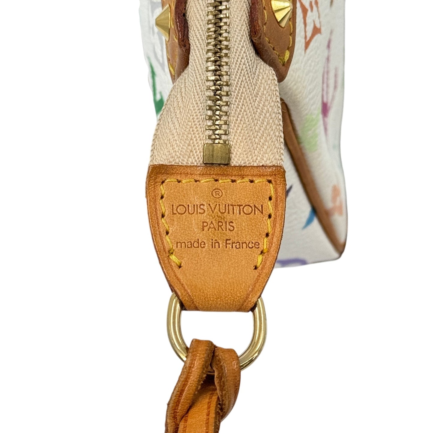 LOUIS VUITTON ポシェット アクセサリー モノグラム マルチカラー キャンバス ハンドバッグ M92649