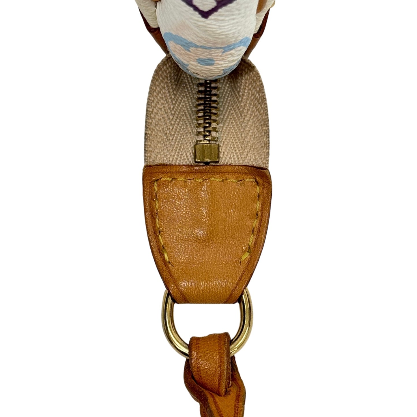 LOUIS VUITTON ポシェット アクセサリー モノグラム マルチカラー キャンバス ハンドバッグ M92649