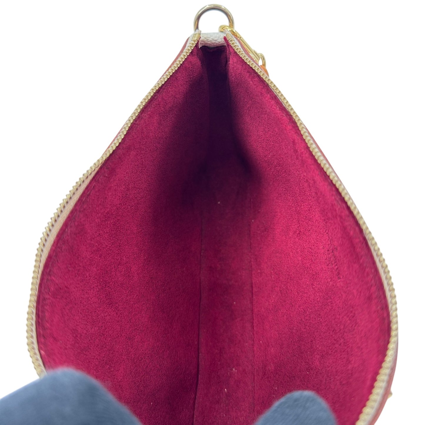 LOUIS VUITTON ポシェット アクセサリー モノグラム マルチカラー キャンバス ハンドバッグ M92649