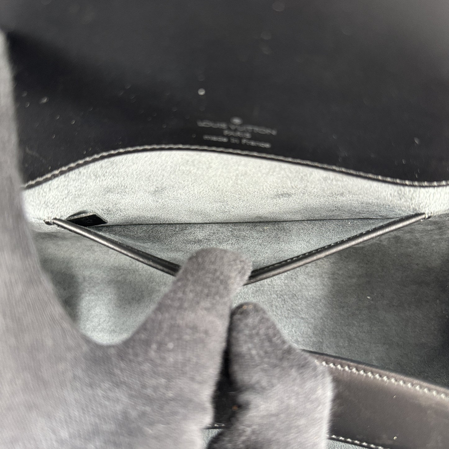 LOUIS VUITTON エピ ノクターン PM ブラック ショルダーバッグ M52182 保存袋付き