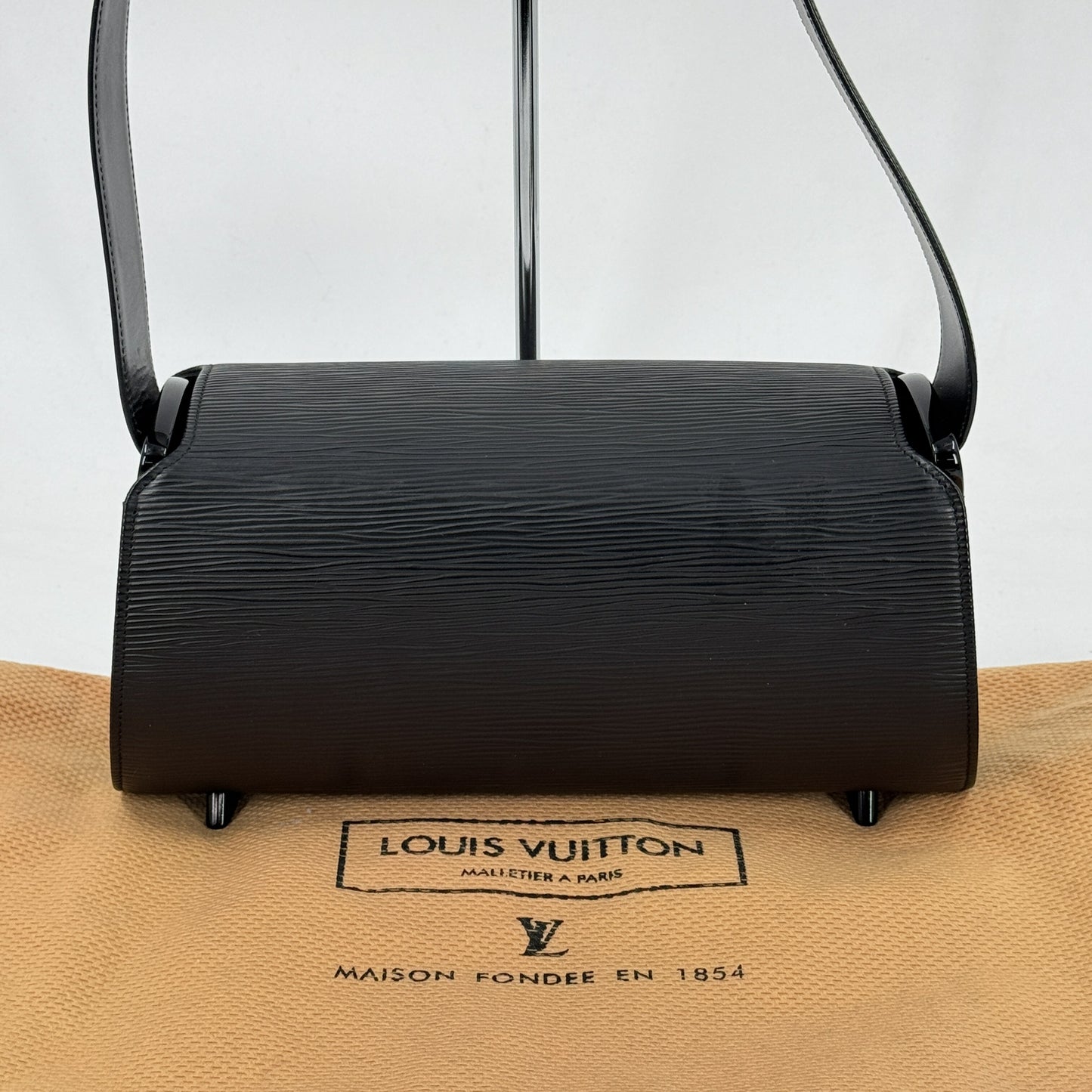 LOUIS VUITTON エピ ノクターン PM ブラック ショルダーバッグ M52182 保存袋付き
