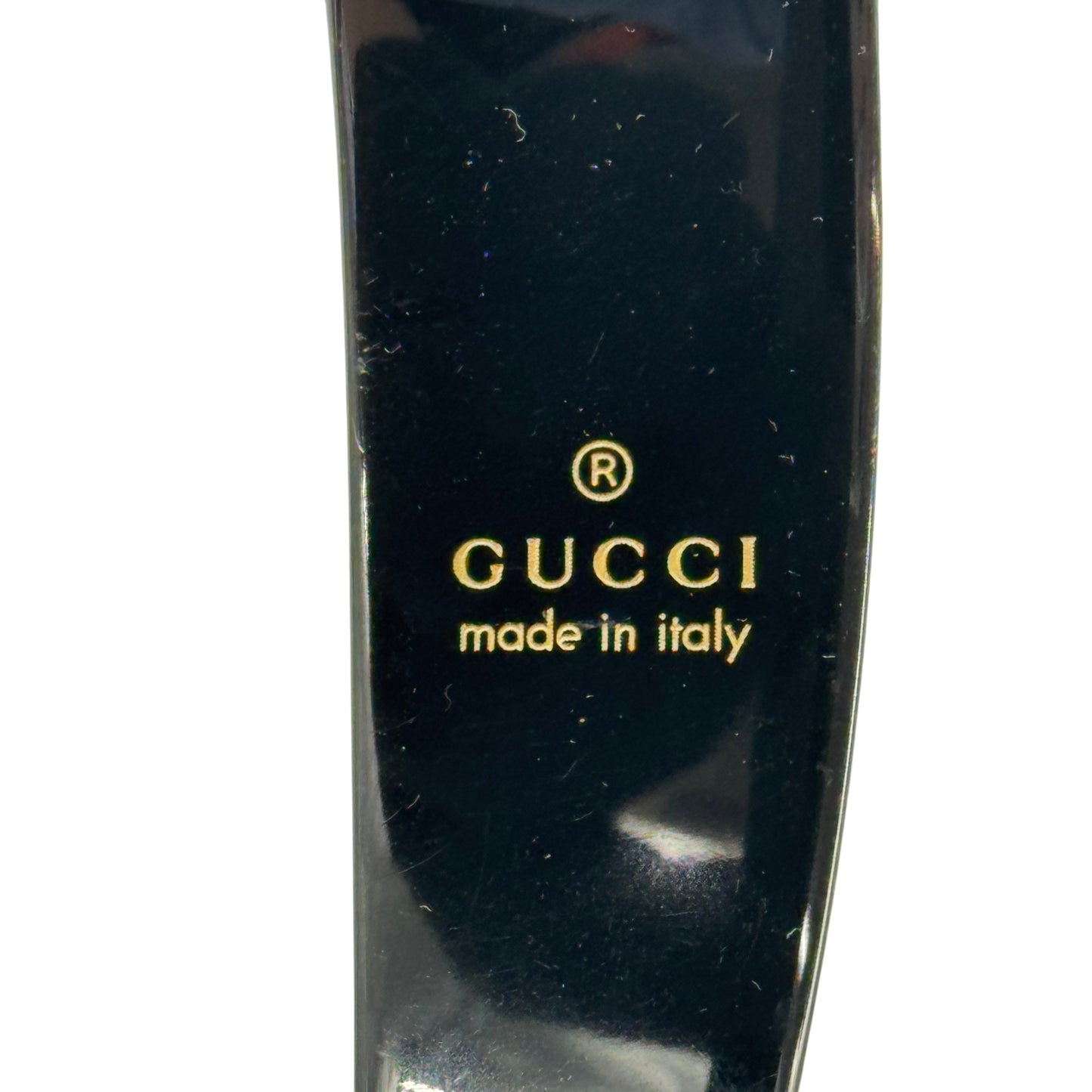 GUCCI ヘアバンド インターロッキングG スター ブラック