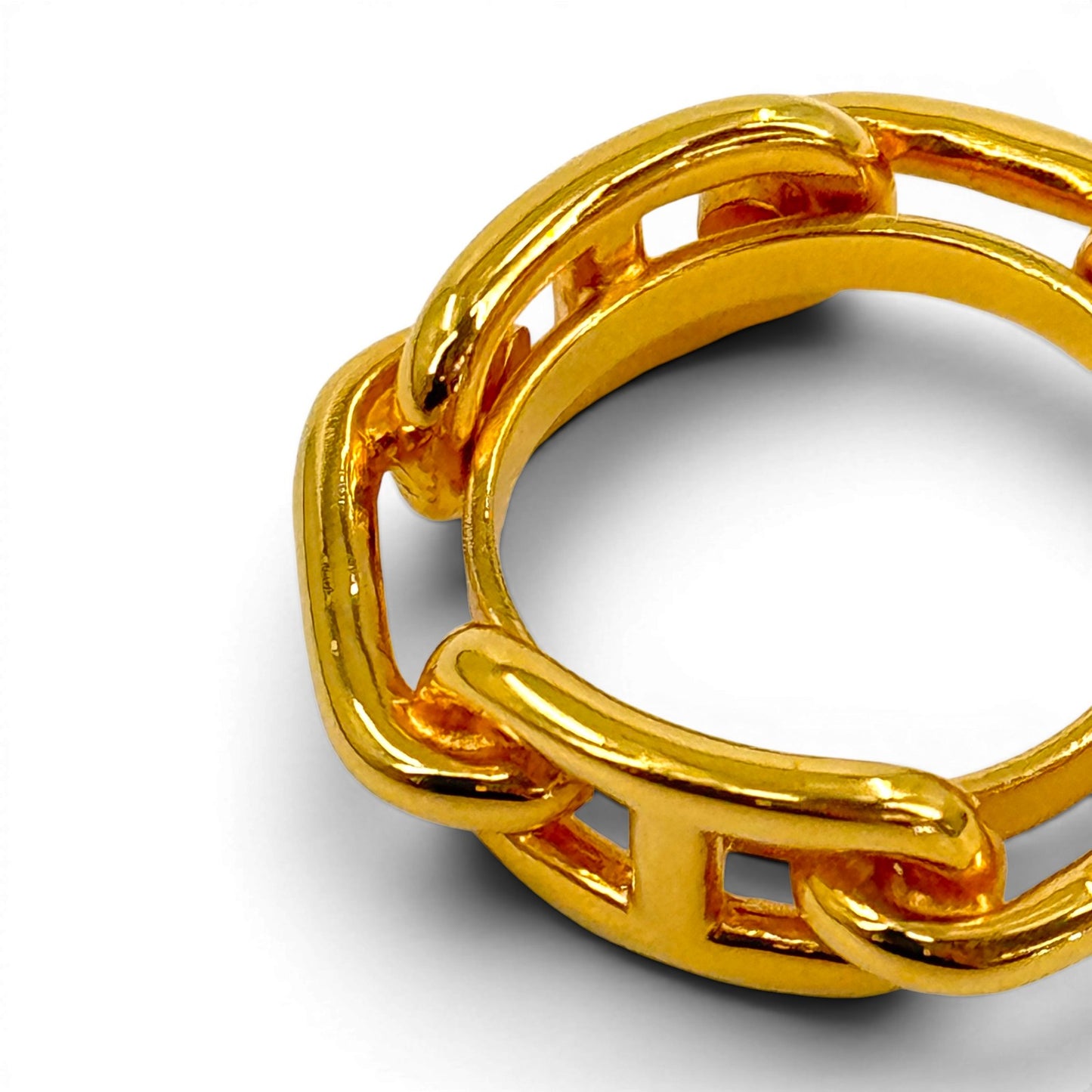 HERMES シェーヌ・ダンクル スカーフリング GP