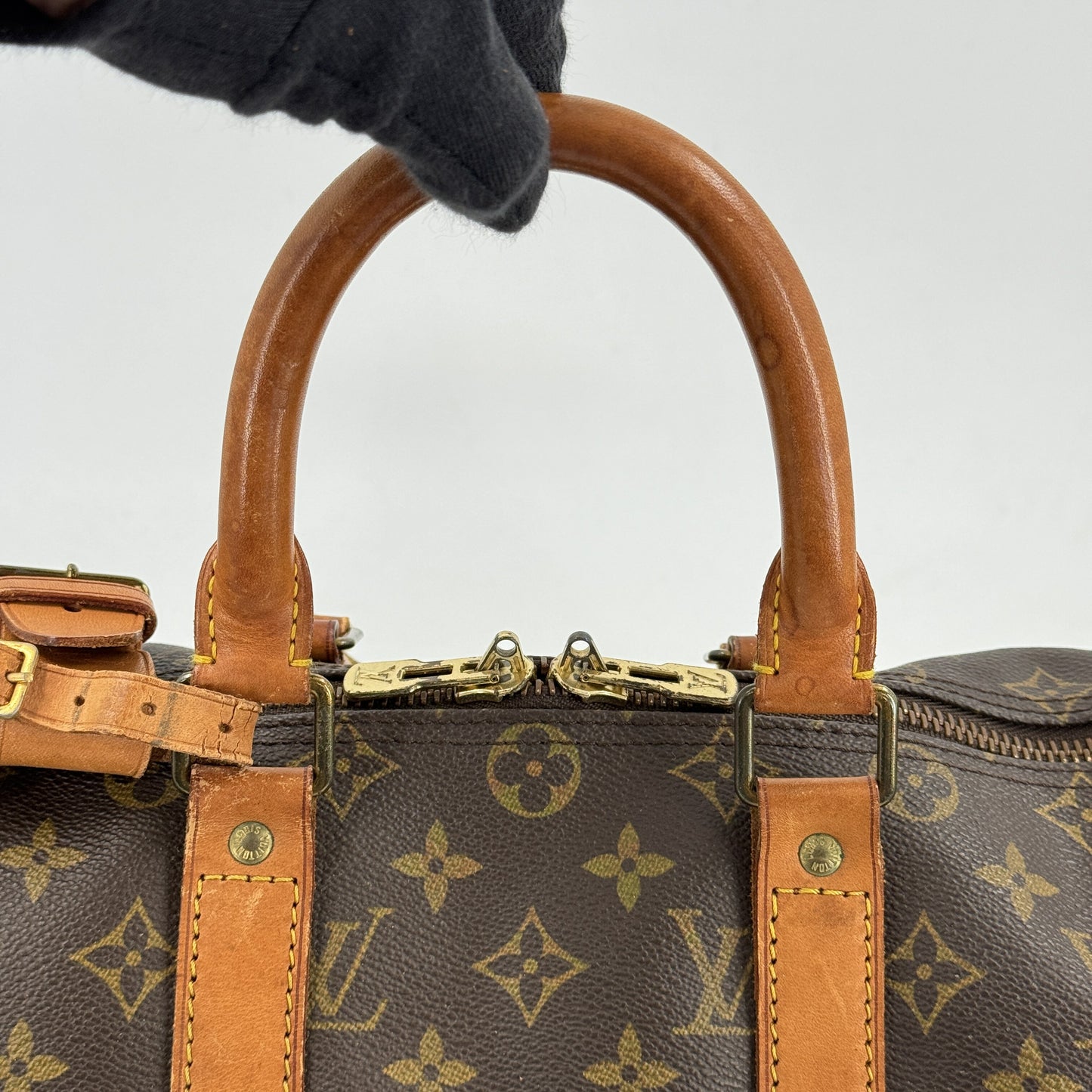 LOUIS VUITTON キーポル45 モノグラム 旧型 ボストンバッグ M41428