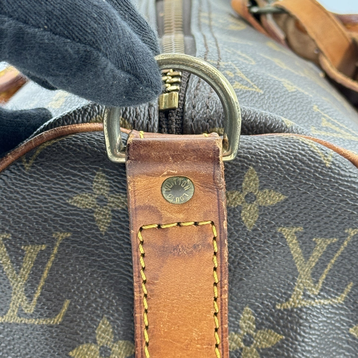 LOUIS VUITTON キーポル45 モノグラム 旧型 ボストンバッグ M41428