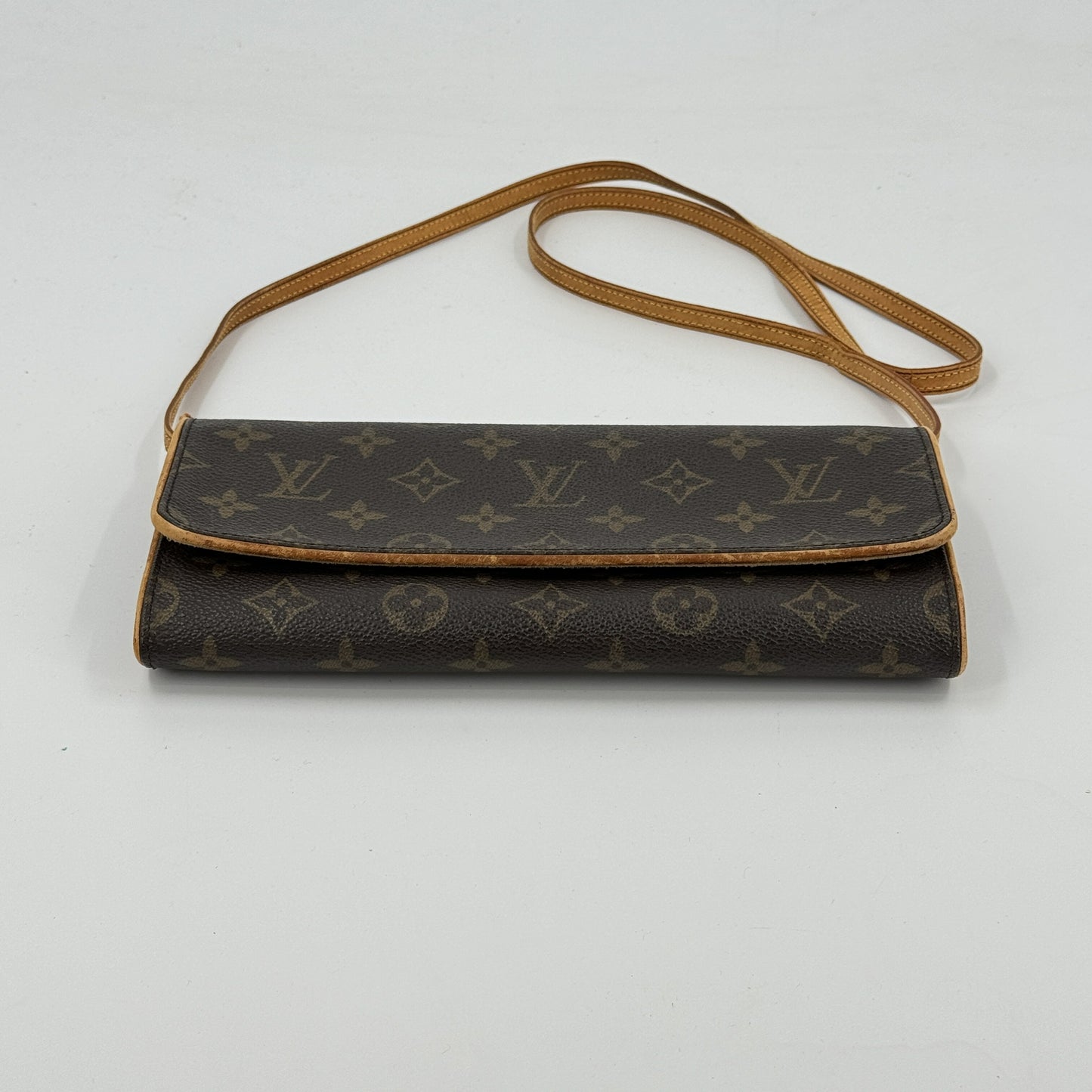 LOUIS VUITTON モノグラム ポシェットツインGM ショルダーバッグ M51852