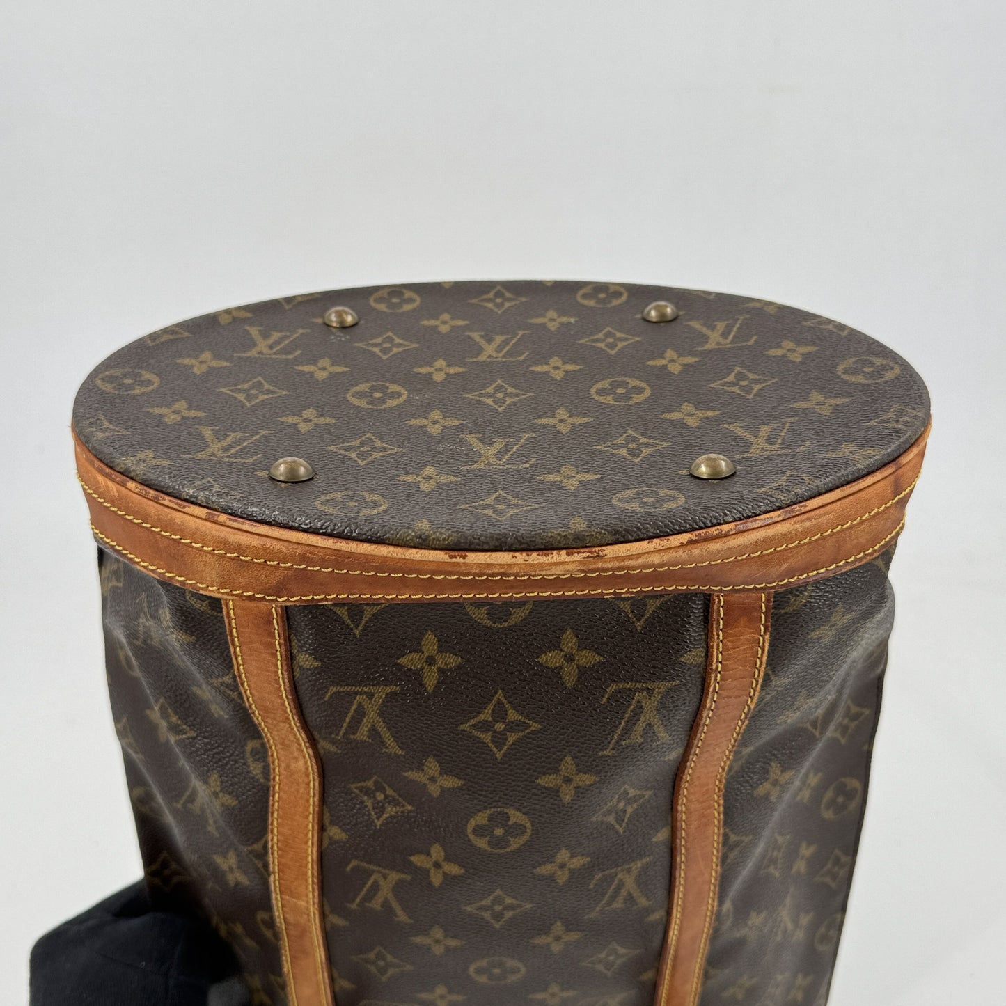 LOUIS VUITTON バケットGM モノグラムキャンバス ブラウン 旧型 ショルダーバッグ M42236