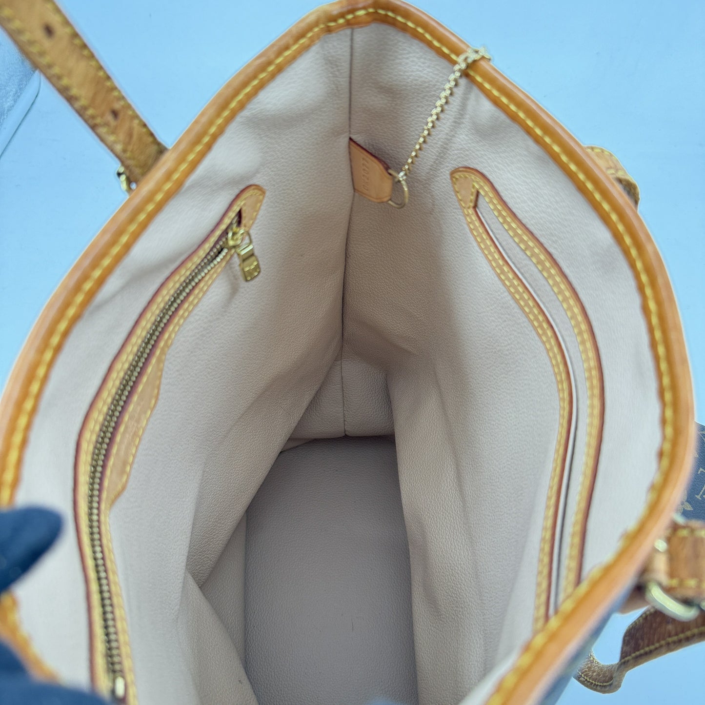LOUIS VUITTON バケットGM モノグラムキャンバス ブラウン 旧型 ショルダーバッグ M42236