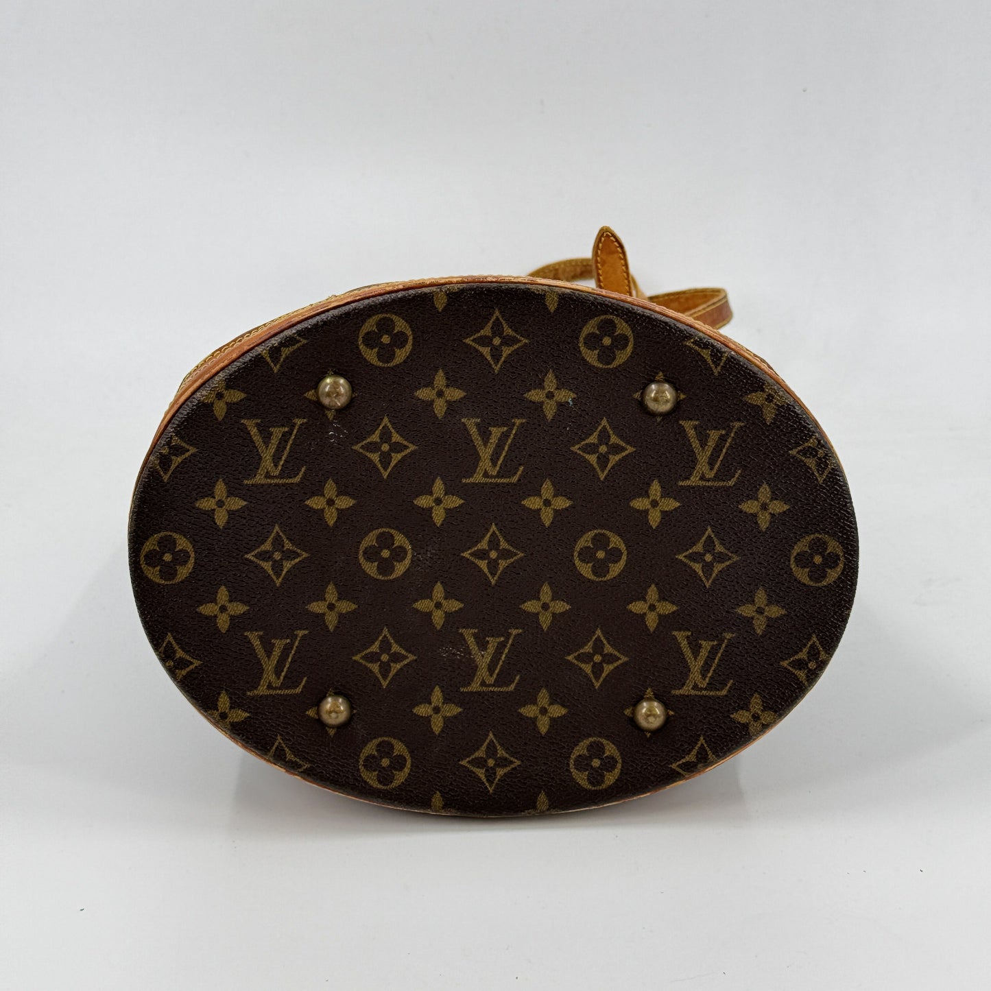 LOUIS VUITTON バケットGM モノグラムキャンバス ブラウン 旧型 ショルダーバッグ M42236