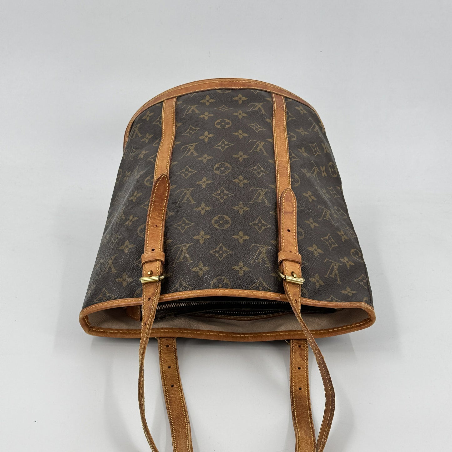LOUIS VUITTON バケットGM モノグラムキャンバス ブラウン 旧型 ショルダーバッグ M42236
