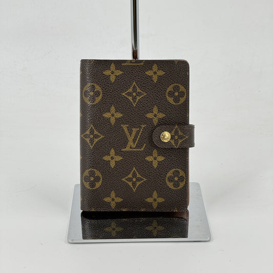 LOUIS VUITTON アジェンダPM モノグラム ブラウン 手帳カバー R20005