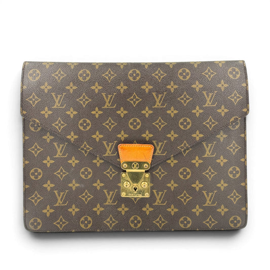 LOUIS VUITTON ポルトドキュマン セナトゥール モノグラム クラッチ M53335