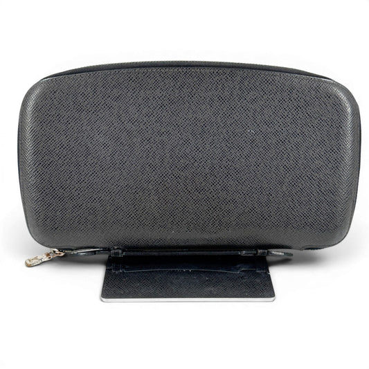 LOUIS VUITTON オーガナイザー アトールタイガレザー ノワール ラウンドジップクラッチウォレット M30652
