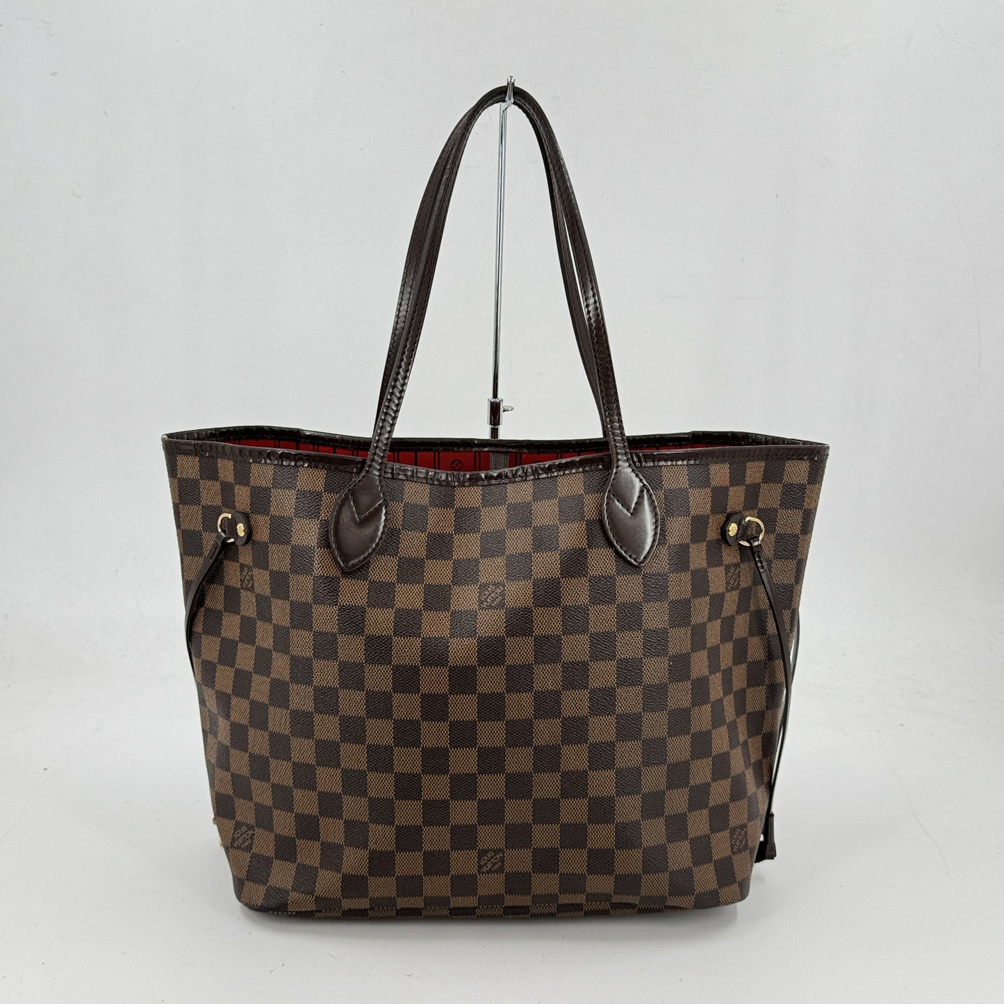 LOUIS VUITTON ネヴァーフルMM ダミエ・エベヌ ブラウン トートバッグ N51105