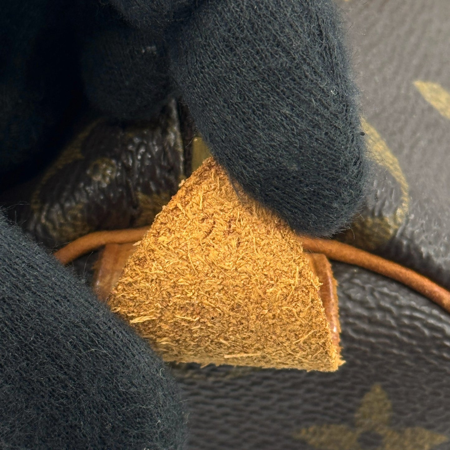 LOUIS VUITTON スピーディ25 モノグラムキャンバス ブラウン ハンドバッグ M41528